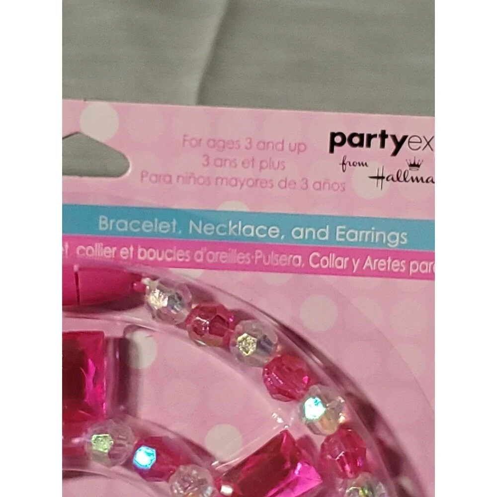 Vntg. 90's/Y2K Barbie‎ Party Favor/Necklace/Bracelet/Ear/NOS/Deadstock/Hallmark